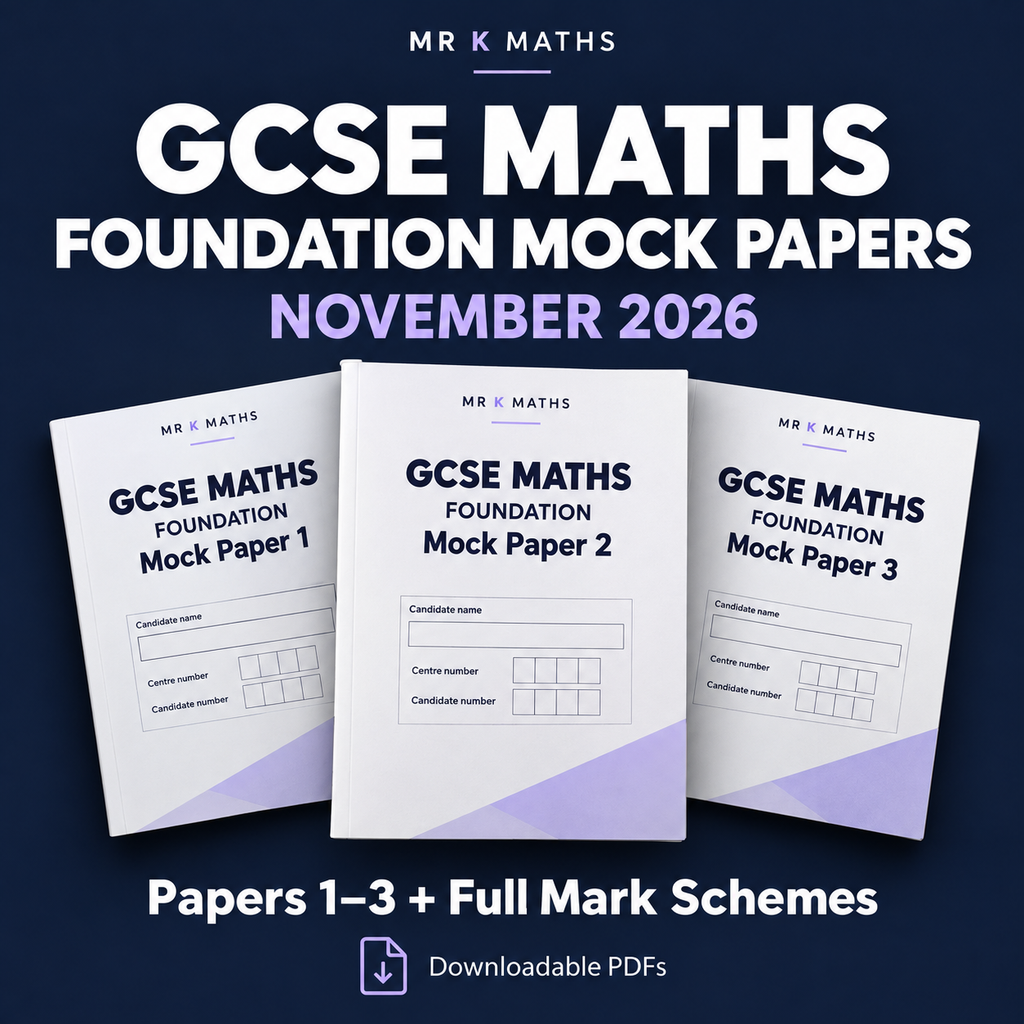 2026 Predicted Foundation Papers 1-3 Edexcel GCSE November